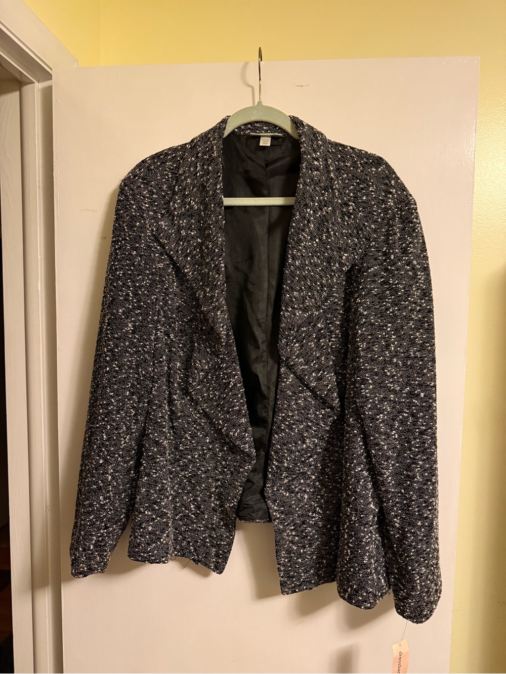 Dress Barn Black/White Blazer Sz 22/24 NWT